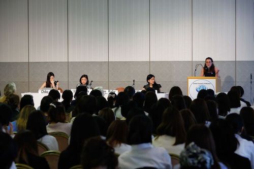 Global Summit of Women Tokyo panel